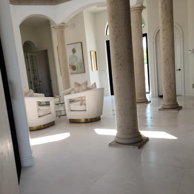 Living Area Flooring Distinctive Tile & Marble of SWFL Inc. (239