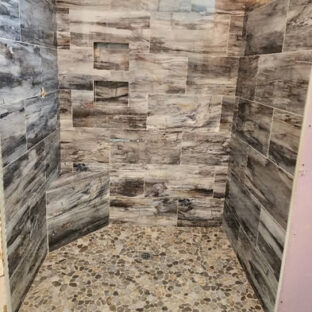Shower Tile Installation