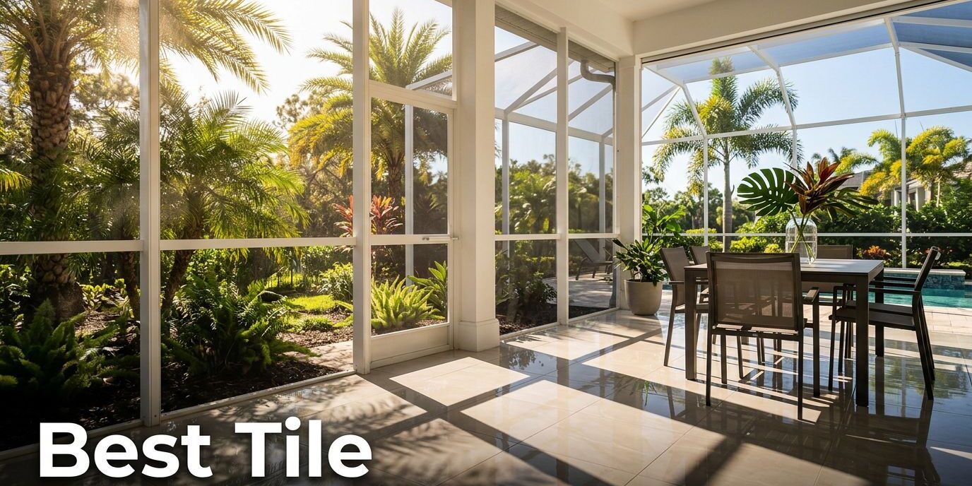 Best Tile for Screened Lanais in Florida Homes
