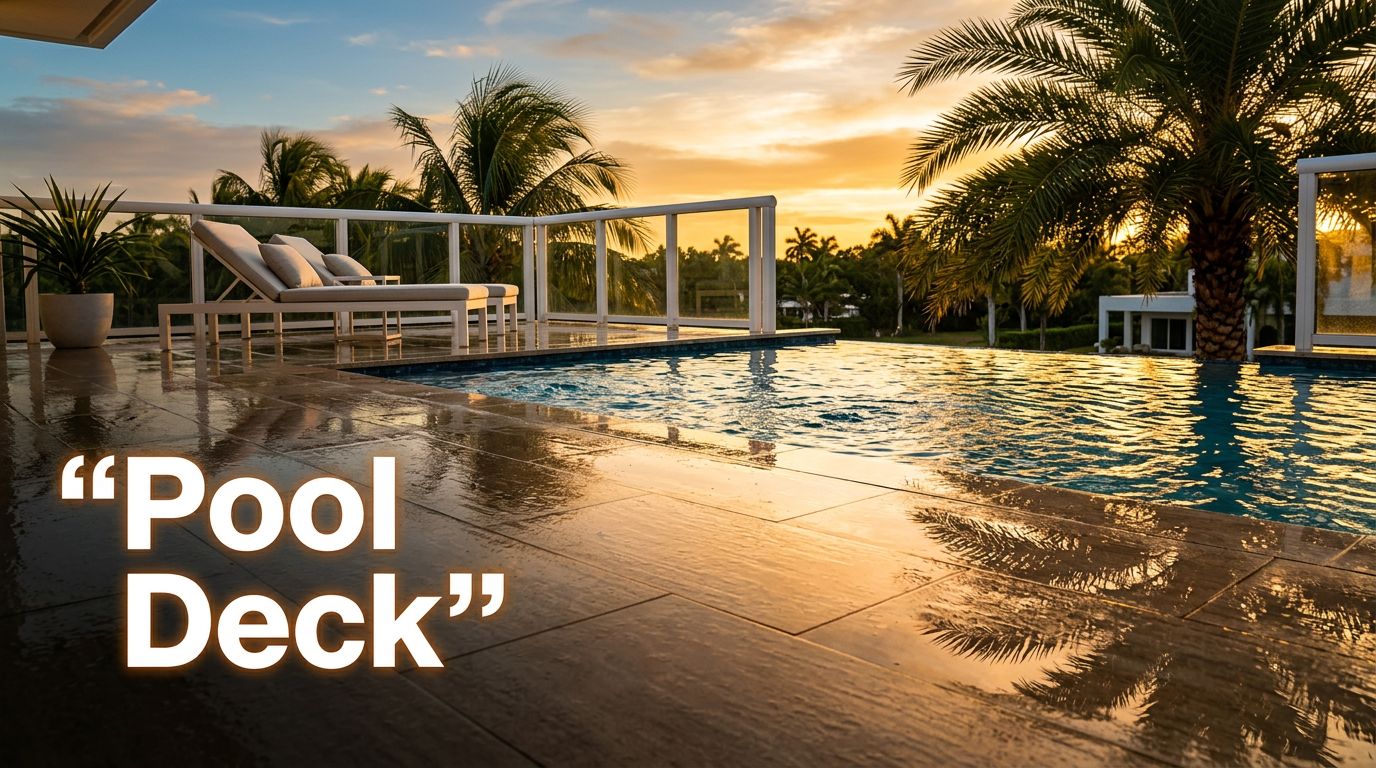 Pool Deck Tile Florida Homeowners Can Count On