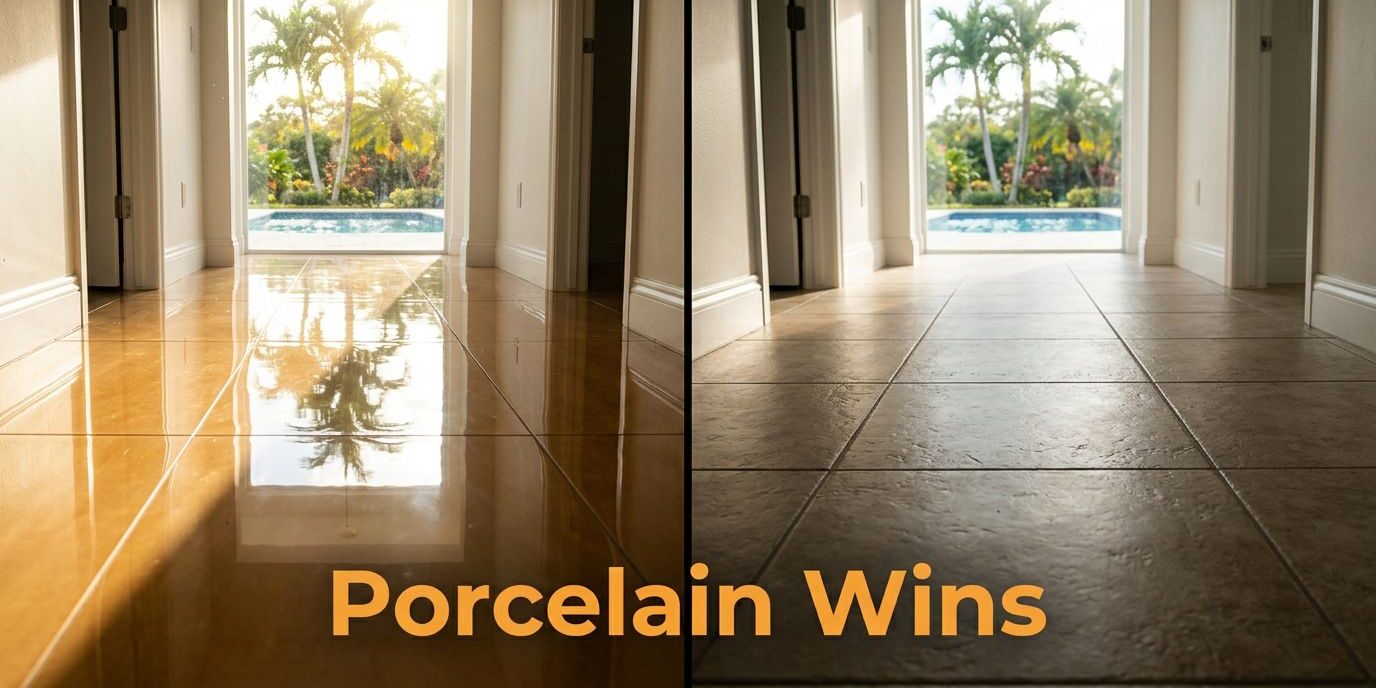 Porcelain vs Ceramic Tile for Florida Floors: Which Holds Up Better?