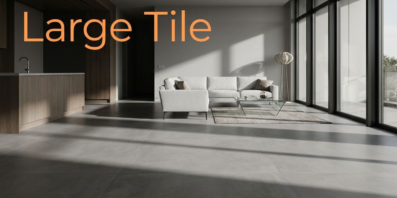 Large-Format Tile Pros and Cons for Open Floor Plans